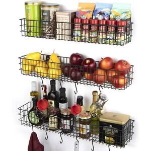 NIB Kitchen Organization and Storage, Multisize Metal Shelves